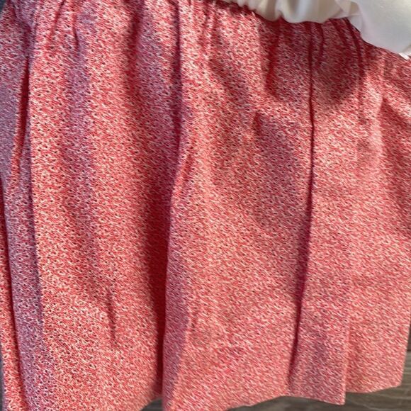 Youngland Infant Girl’s Paddington Bear Smock Dress Size 7 Red & White Vintage - Picture 6 of 14